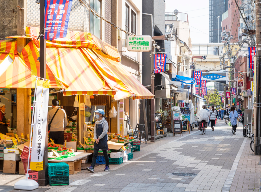 幡ヶ谷六号通り商店街とは