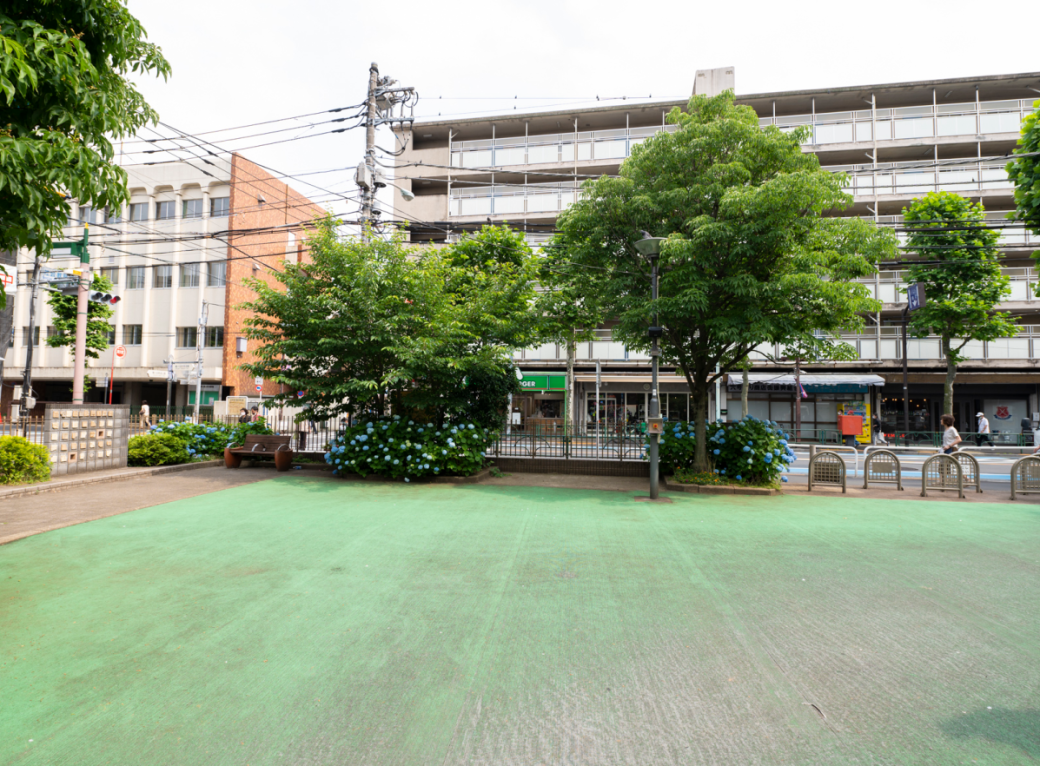 多彩なイベントを行う六号坂上公園