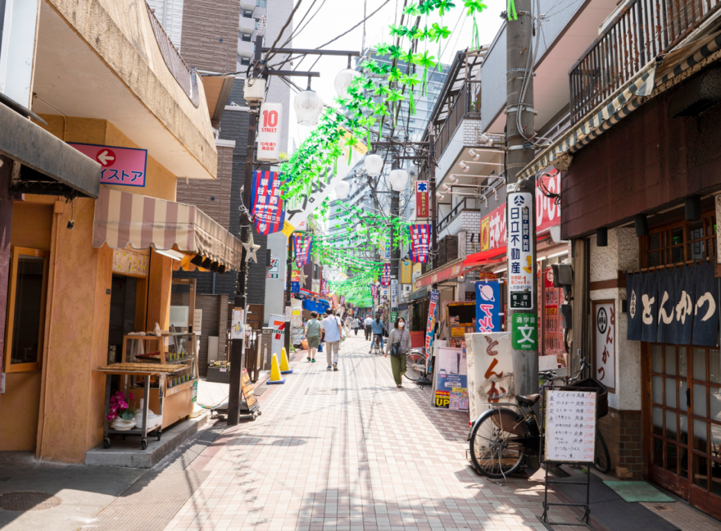 十号通り商店街とは