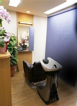 緑が多く落ち着いた店内