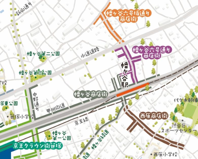 商店街MAP